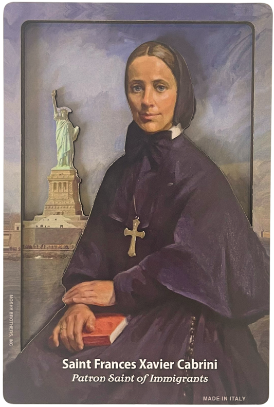 Mother Cabrini Plaque Statue of Liberty