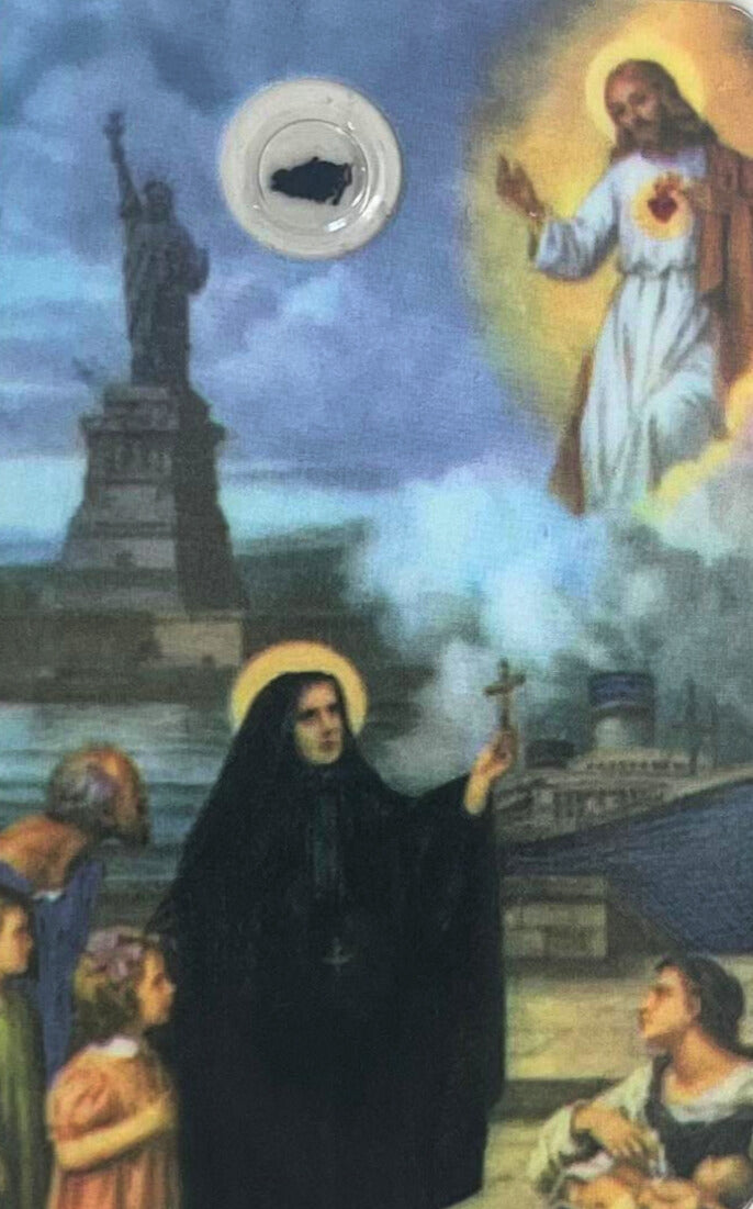 Cabrini card/relic English